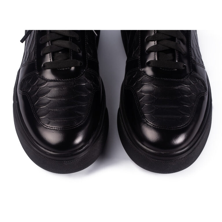 Sneaker 001 negru - imagine 4