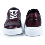 Sneaker 004 bordo maro - imagine 4