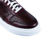 Sneaker 004 bordo maro - imagine 5