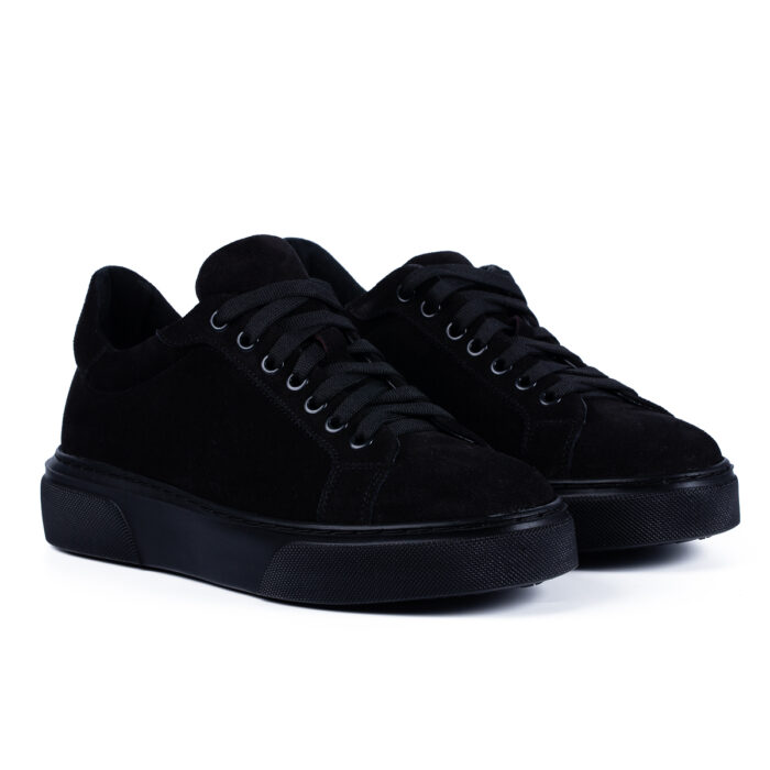 Sneaker 510 negru velur - imagine 2