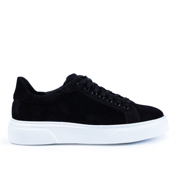 Sneaker 510 negru velur A - imagine 1
