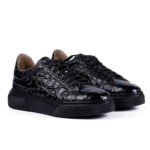 Sneaker 510 croco negru - imagine 2