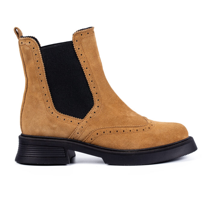 Ghete 400 Bej Velur - imagine 1