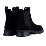 Ghete 400 Negru Velur - imagine 3