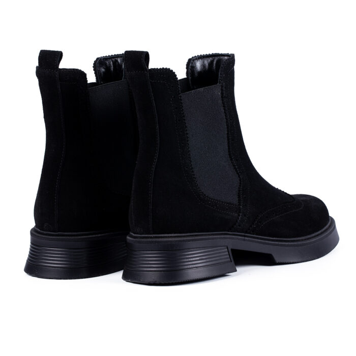 Ghete 400 Negru Velur - imagine 3
