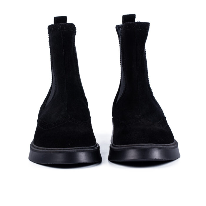 Ghete 400 Negru Velur - imagine 4