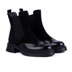 Ghete 400 Croco Negru - imagine 2