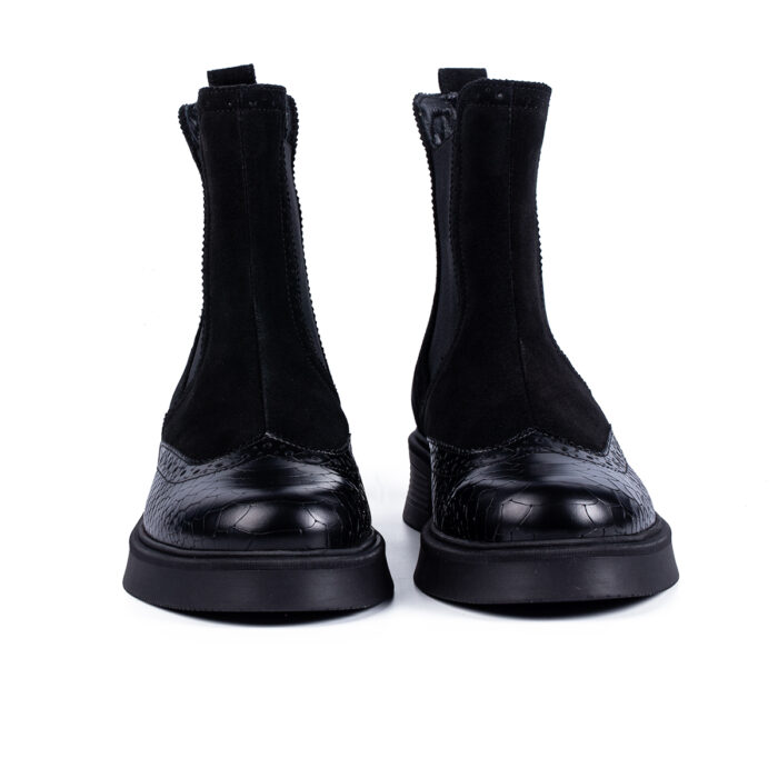 Ghete 400 Croco Negru - imagine 4