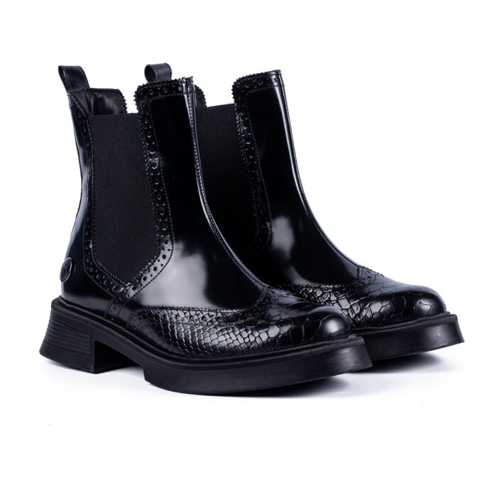 Ghete 400 semilac negru - imagine 2
