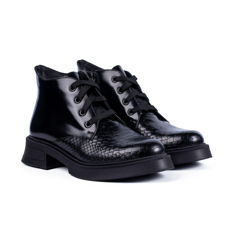 Ghete 412 Croco Negru - imagine 2