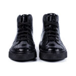 Ghete 855 Croco Snake Negru - imagine 4
