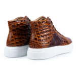 Ghete 855 Croco Maro - imagine 3