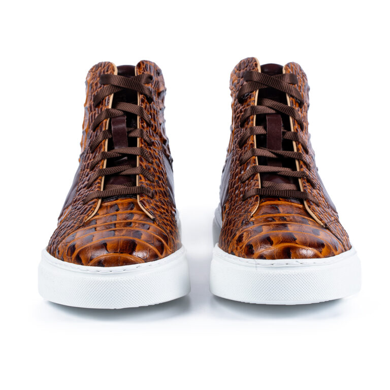 Ghete 855 Croco Maro - imagine 4