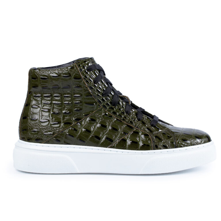 Ghete 855 Croco Verde A - imagine 1