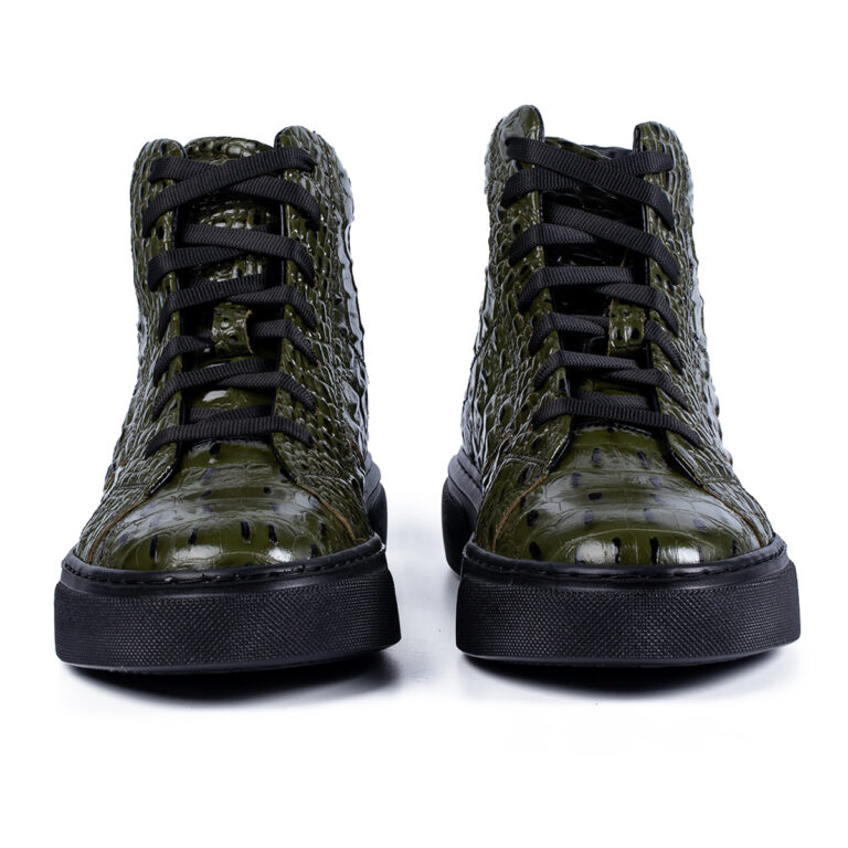 Ghete 855 Croco Verde - imagine 4