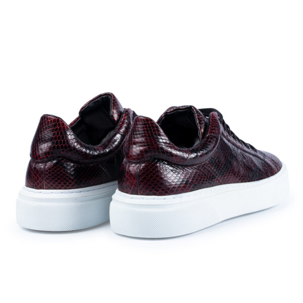 Sneaker 510 Snake Bordeaux - imagine 3