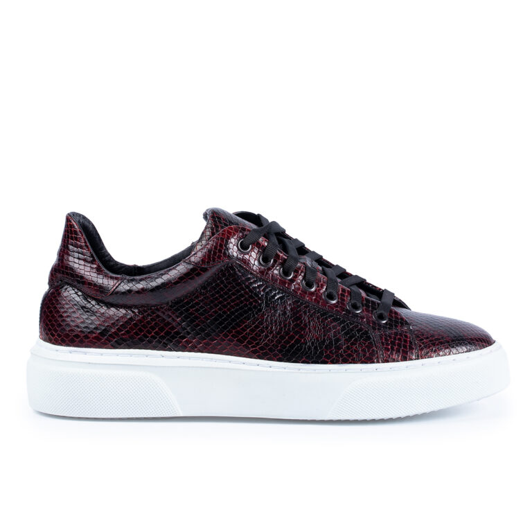 Sneaker 510 Snake Bordeaux - imagine 1