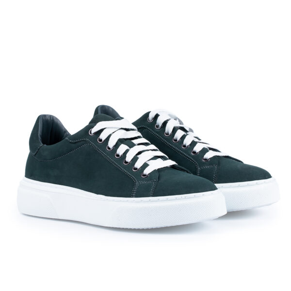 Sneaker 510 Verde Inchis Velur - imagine 2