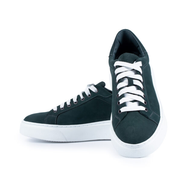 Sneaker 510 Verde Inchis Velur - imagine 4