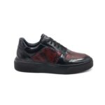 Sneaker 001 Rosso Snake