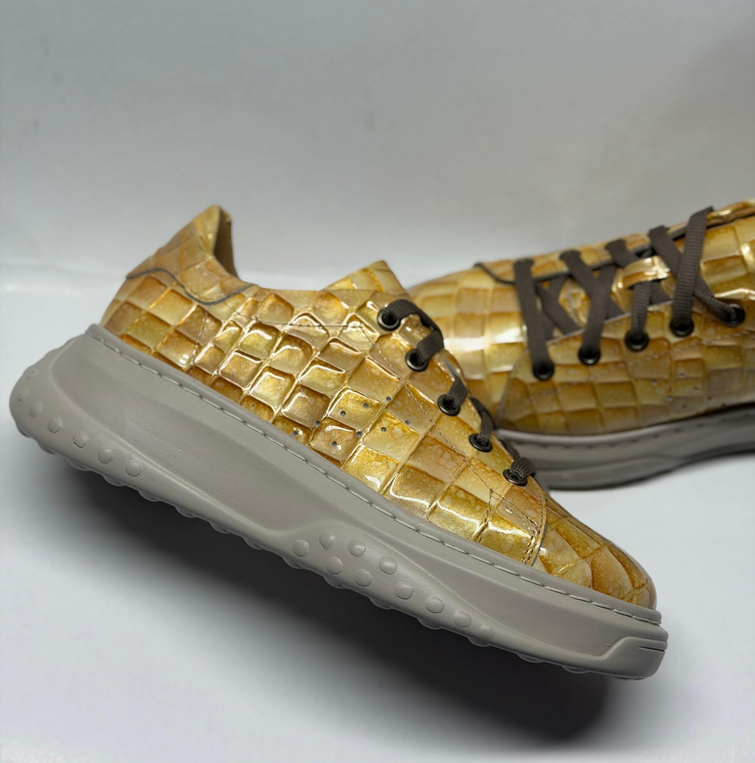 5010-5 Sneaker 5101 RV Crocco Granite - imagine 1