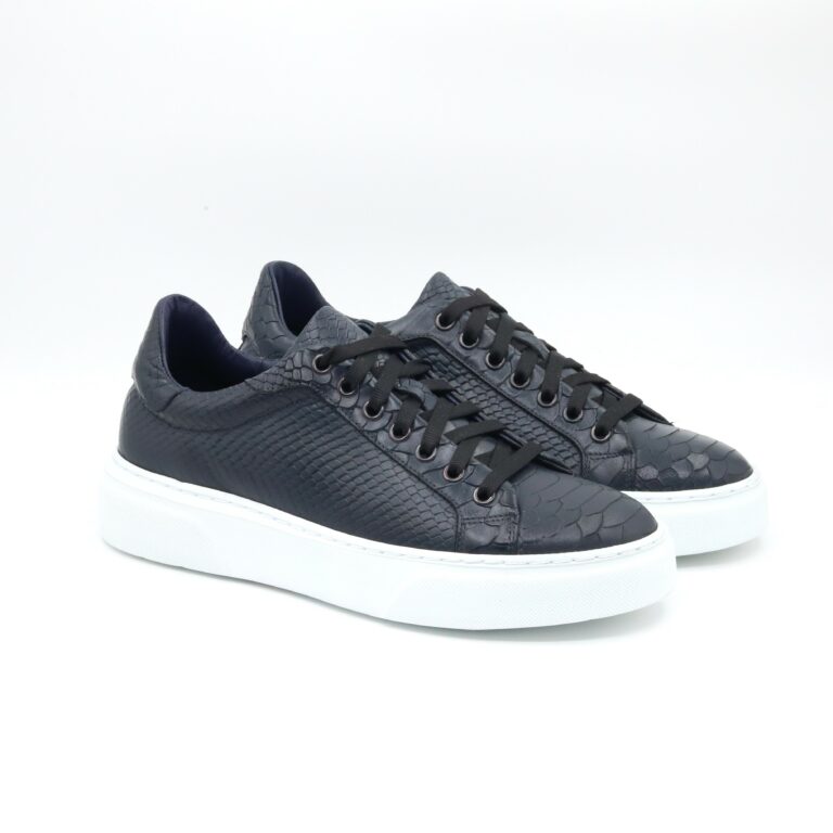 Sneaker 513 Blue Crocco - imagine 2