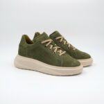 Sneaker 5101 RV Green Velur - imagine 2