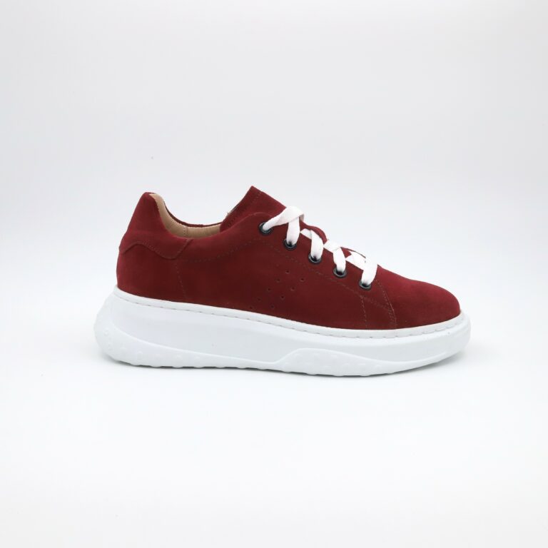 Sneaker 5101 RV Rosso Velur - imagine 1