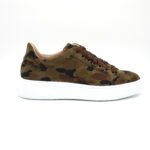 Sneaker 510 Army Green Velur