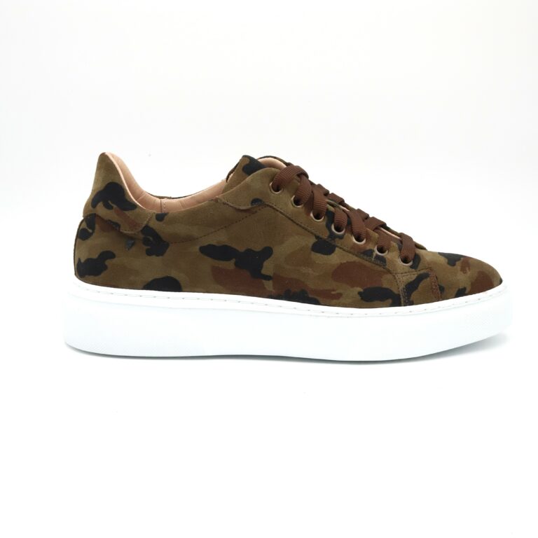 Sneaker 510 Army Green Velur - imagine 1