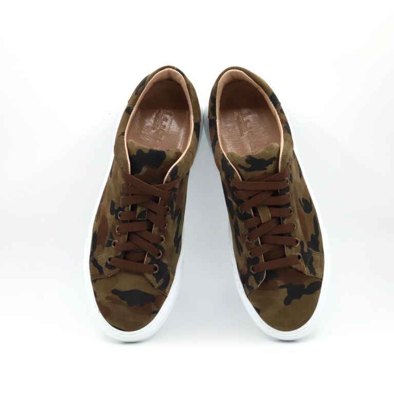 Sneaker 510 Army Green Velur - imagine 4
