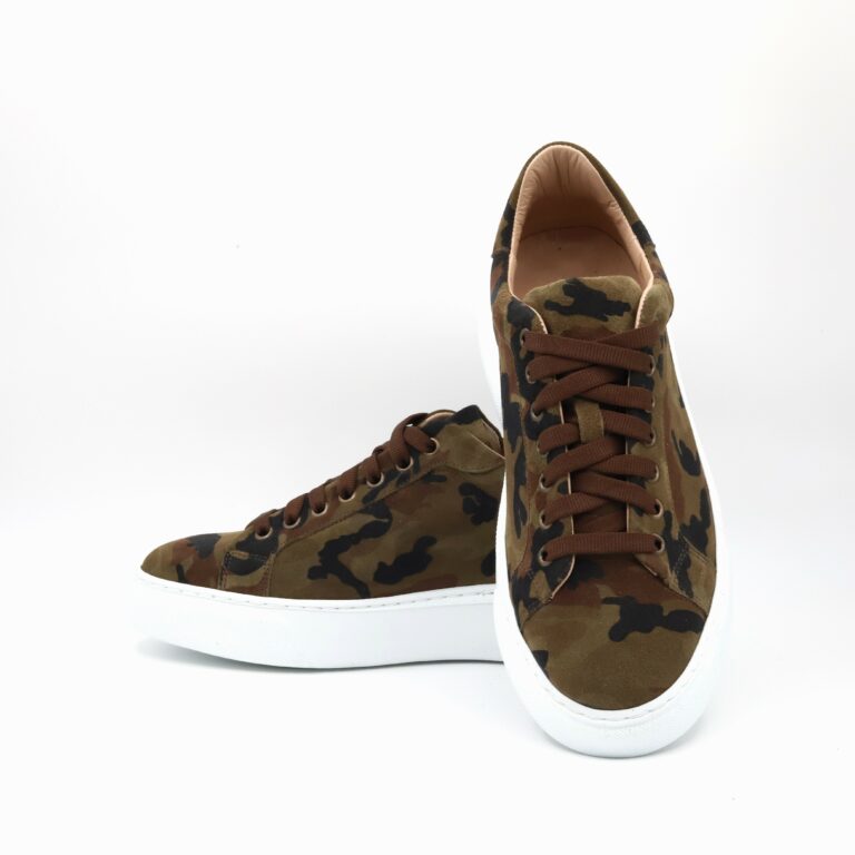 Sneaker 510 Army Green Velur - imagine 3