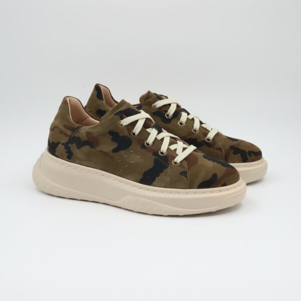 Sneaker 5101 RV Army Velur - imagine 2