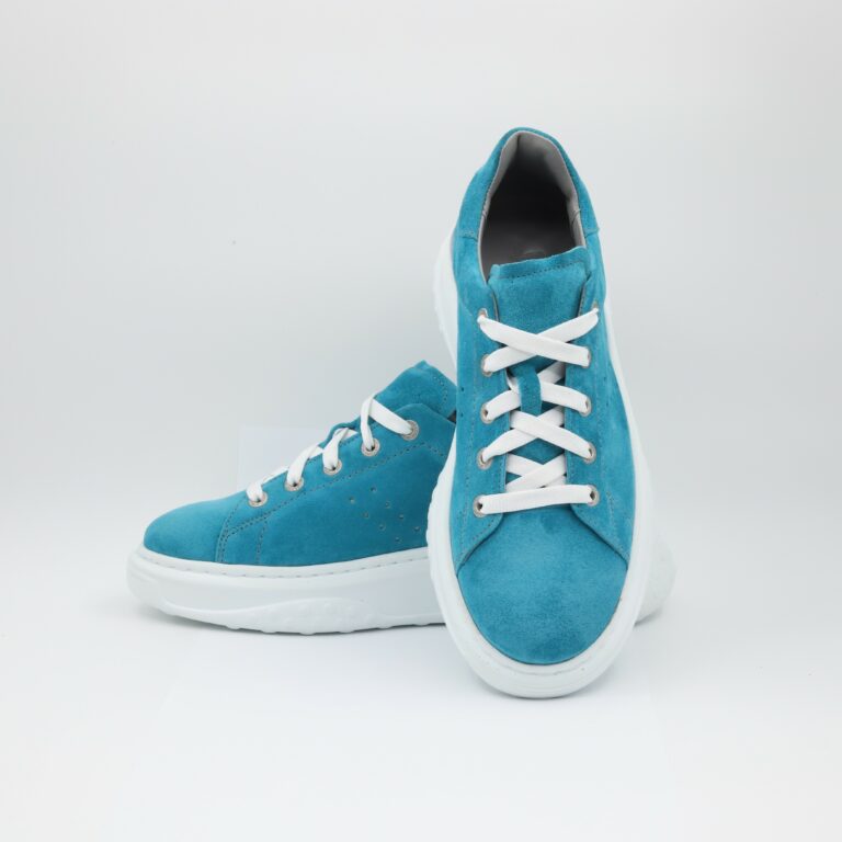 Sneaker 5101 RV Blue Velur - imagine 4