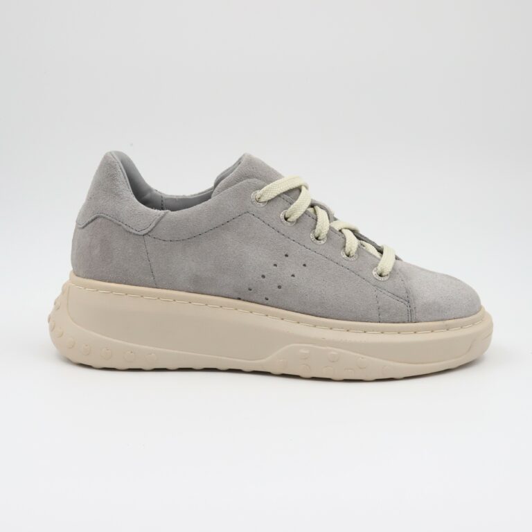 Sneaker 5101 RV Grey Velur - imagine 1