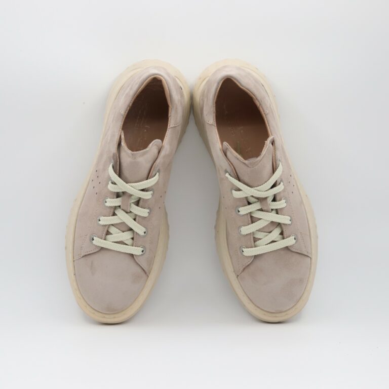Sneaker 5101 RV Light Beige Velur - imagine 3