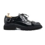 Elegant Buckle Oxford Negru