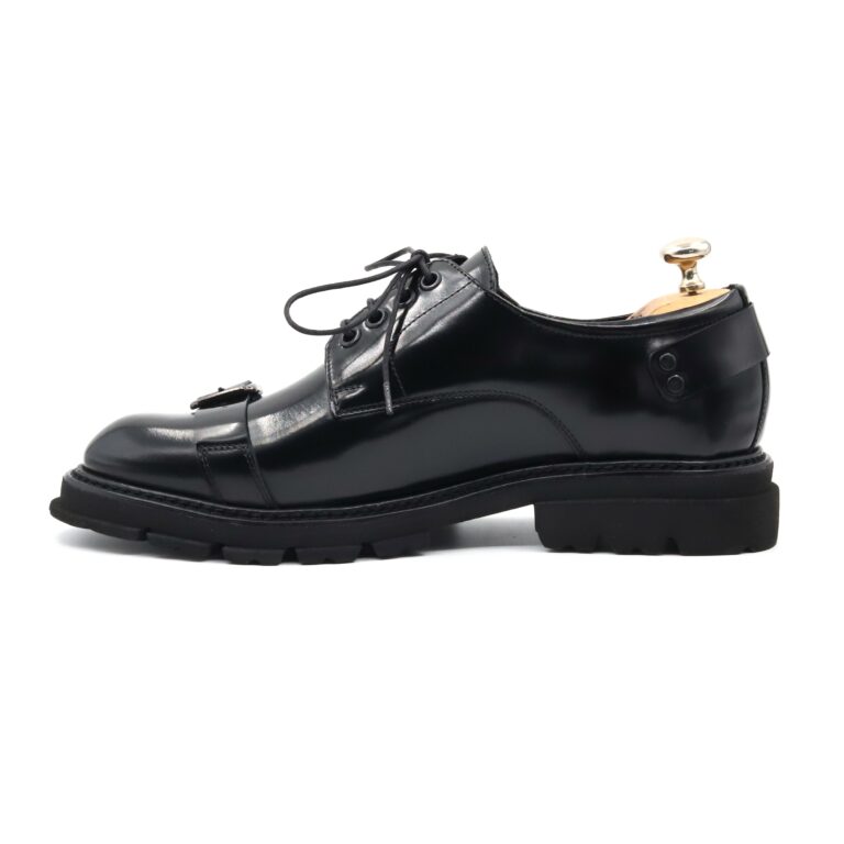 Elegant Buckle Oxford Negru - imagine 5
