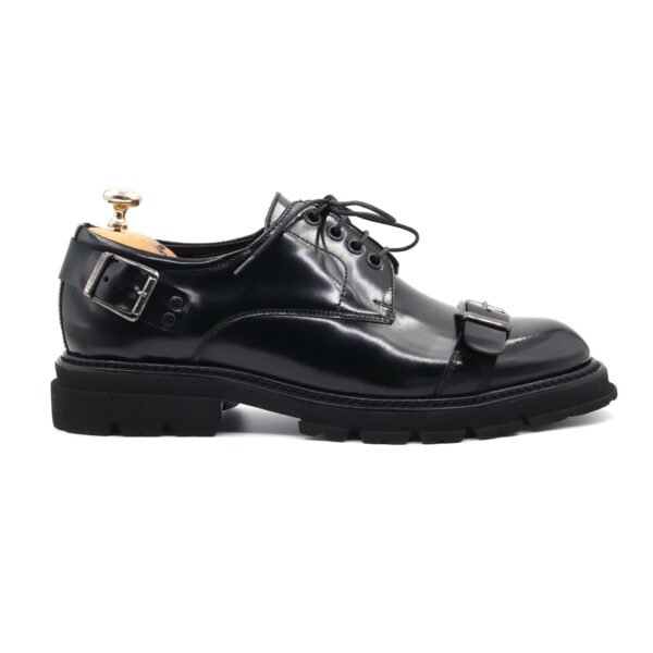 Elegant Buckle Oxford Negru