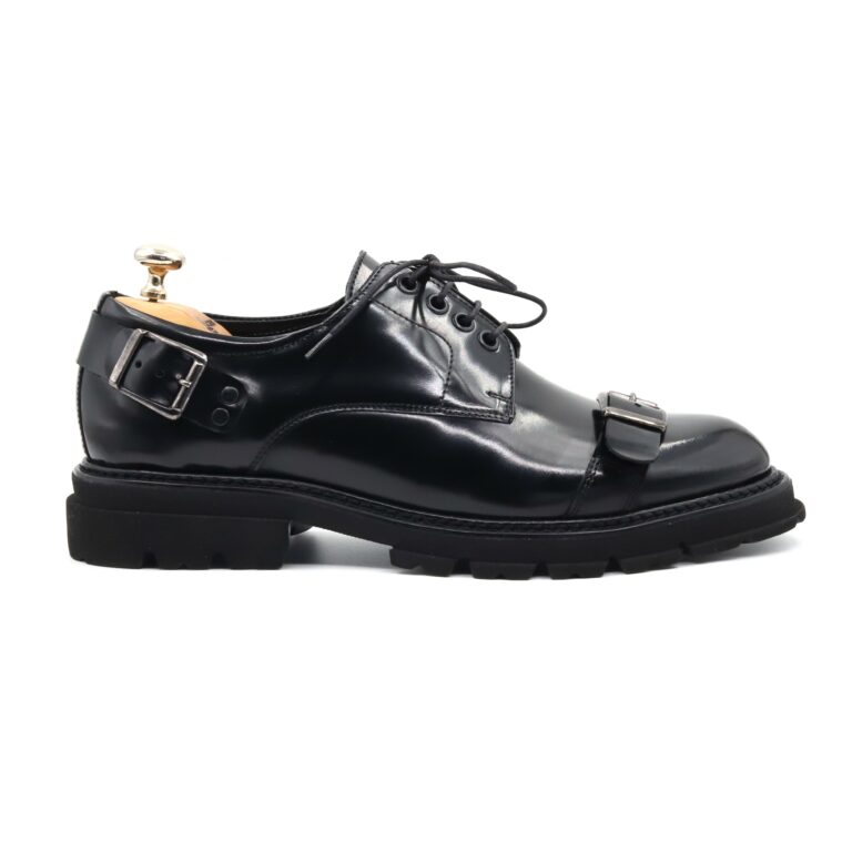 Elegant Buckle Oxford Negru - imagine 1