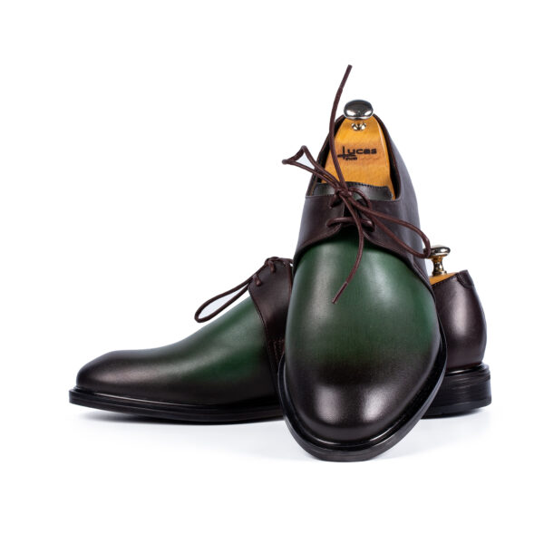 Elegant Derby Arca Brown & Green - imagine 4