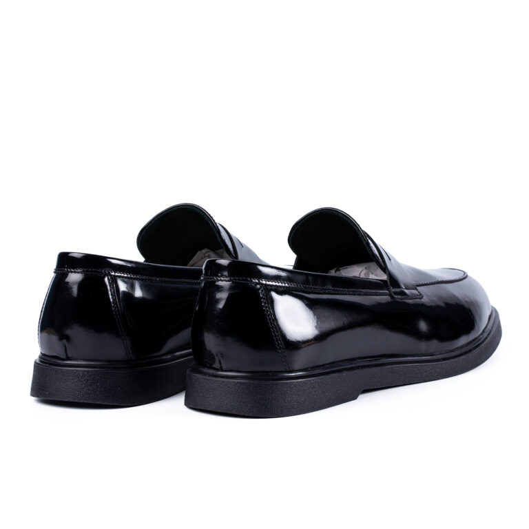 Casual Ezra Negru Lac - imagine 3