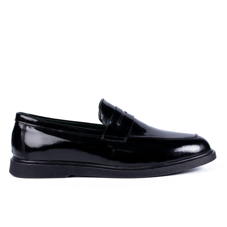 Casual Ezra Negru Lac - imagine 1