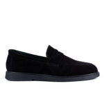 Casual Ezra Negru Velur