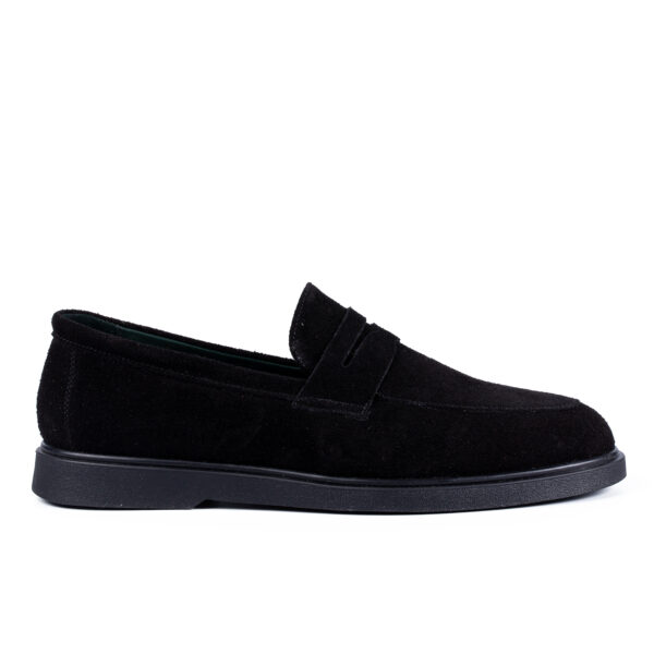 Casual Ezra Negru Velur