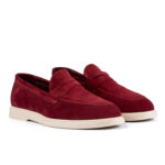 Casual Ezra Rosso Velur - imagine 2