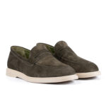 Casual Ezra Verde Velur - imagine 2