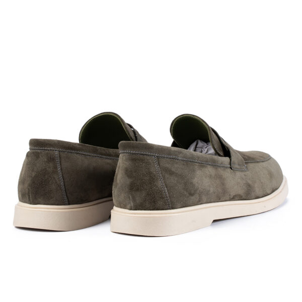 Casual Ezra Verde Velur - imagine 3