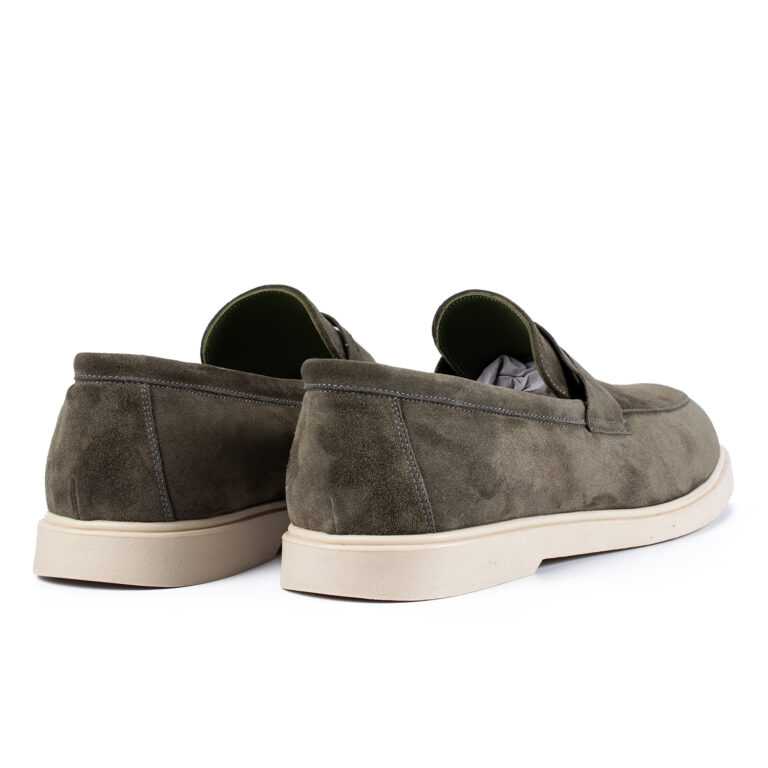 Casual Ezra Verde Velur - imagine 3