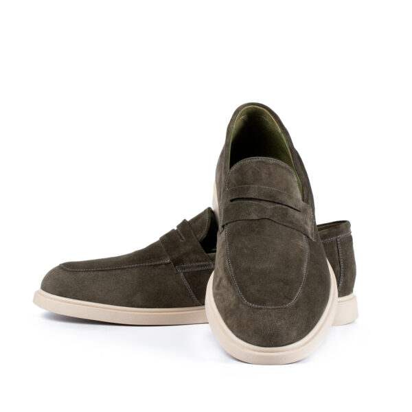 Casual Ezra Verde Velur - imagine 4